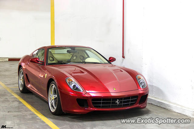 Ferrari 599GTB spotted in Herzeliya, Israel