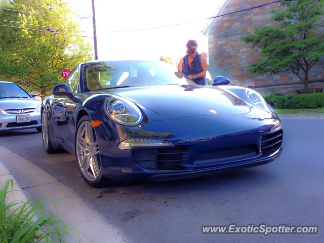 Porsche 911 spotted in Bethesda, Maryland