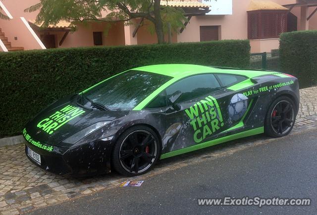 Lamborghini Gallardo spotted in Quarteira, Portugal