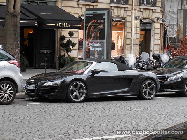 Audi R8 spotted in Paris, France