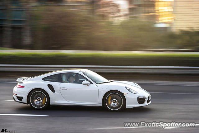 Porsche 911 Turbo spotted in Herzeliya, Israel