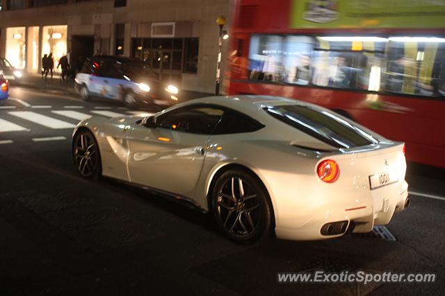 Ferrari F12 spotted in London, United Kingdom