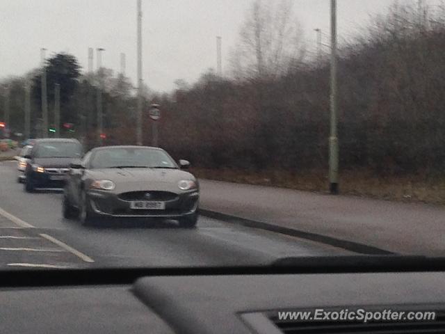 Jaguar XKR spotted in Reading, United Kingdom