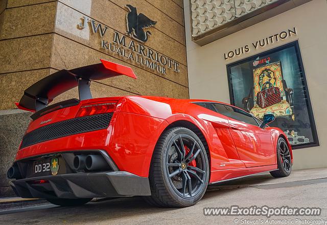 Lamborghini Gallardo spotted in Kuala Lumpur, Malaysia