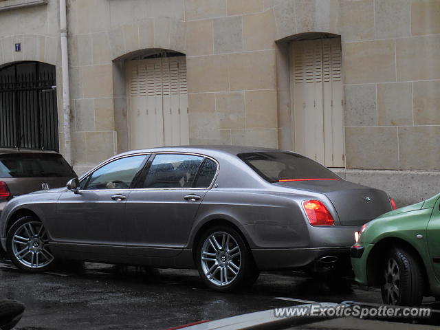 Bentley Continental spotted in Paris, France