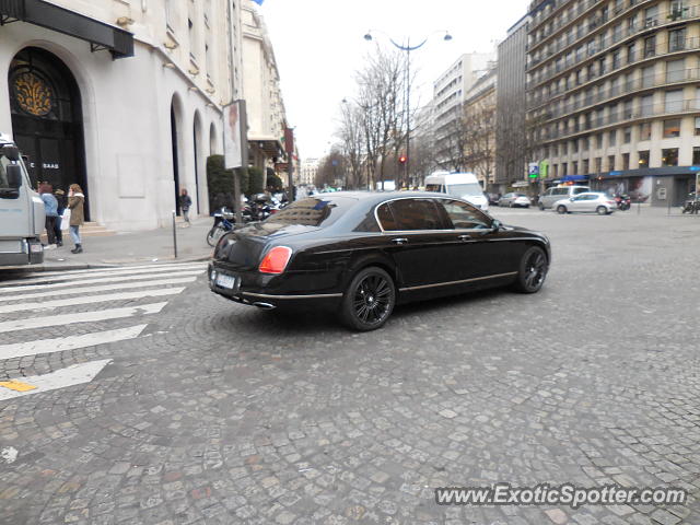 Bentley Continental spotted in Paris, France