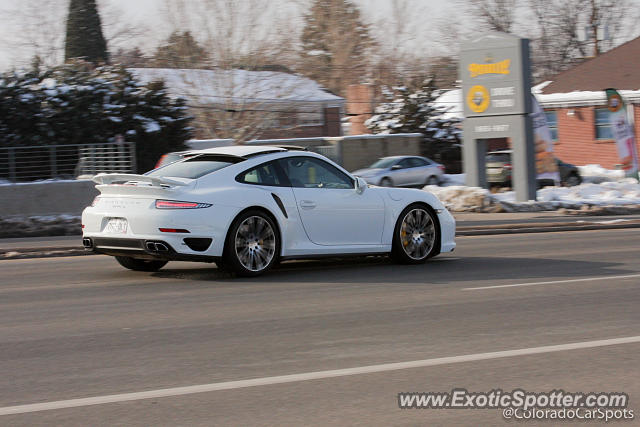 Porsche 911 Turbo spotted in Denver, Colorado