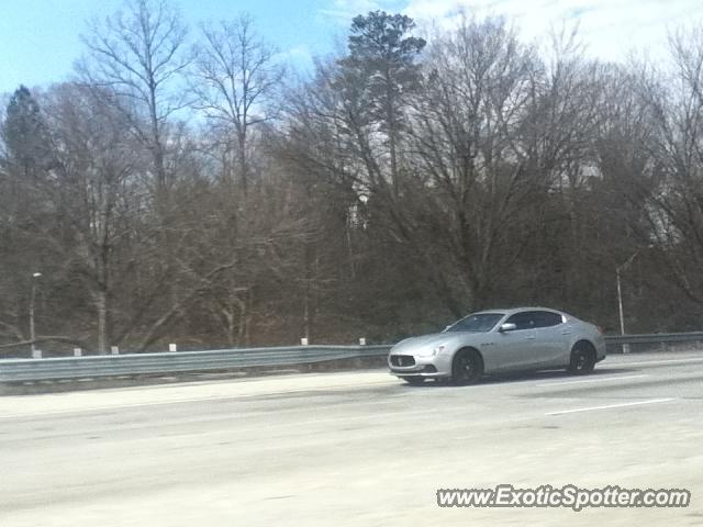 Maserati Ghibli spotted in Atlanta, Georgia