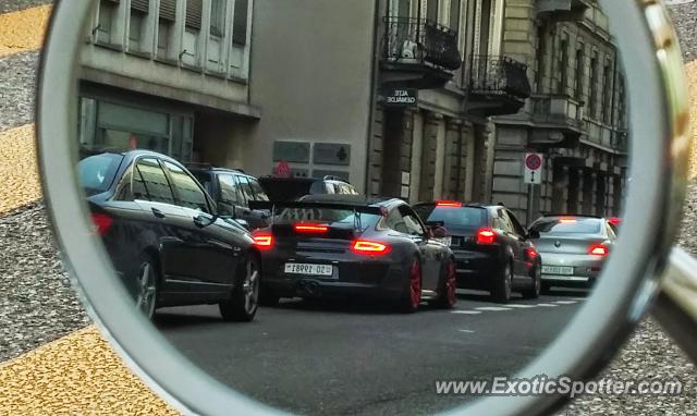 Porsche 911 GT3 spotted in Zurich, Switzerland