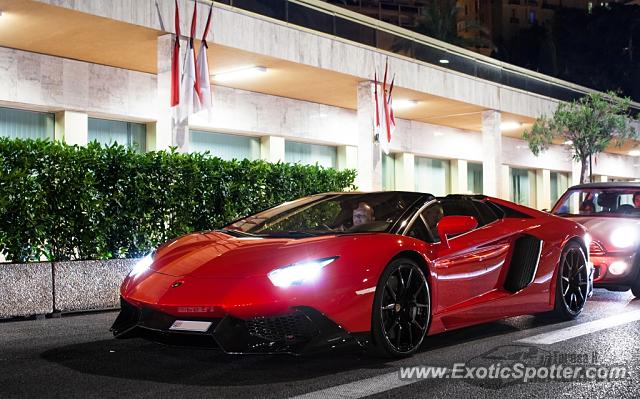 Lamborghini Aventador spotted in Monaco, Monaco