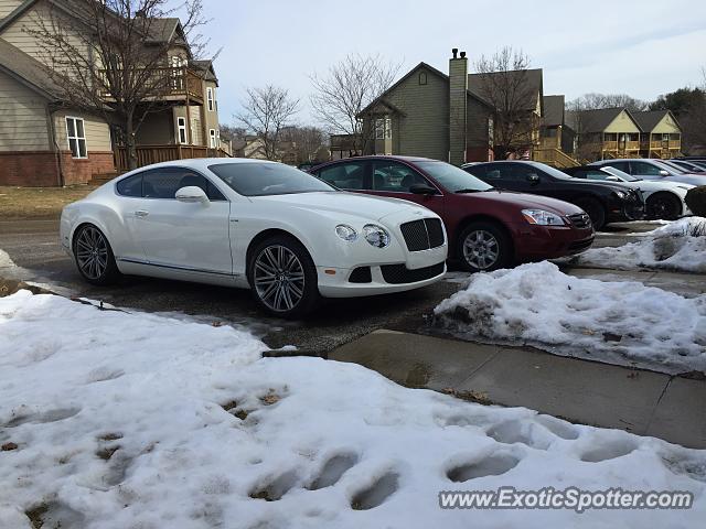 Bentley Continental spotted in Bloomington, Indiana