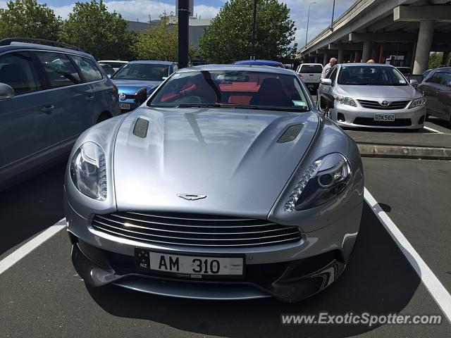 Aston Martin Vanquish spotted in Auckland, New Zealand