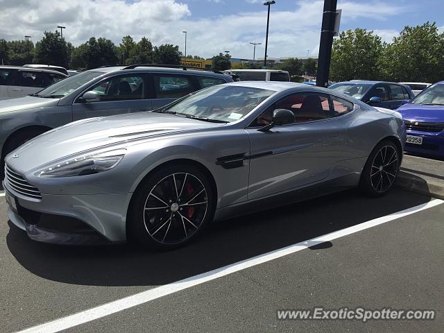 Aston Martin Vanquish spotted in Auckland, New Zealand