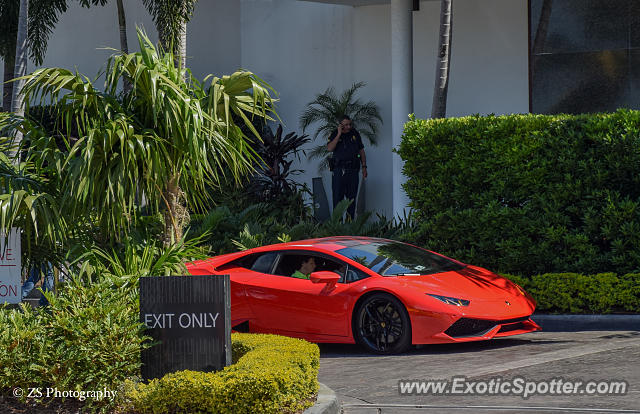 Lamborghini Huracan spotted in Miami, Florida
