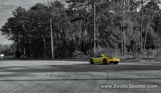 Ferrari 458 Italia spotted in Jacksonville, Florida