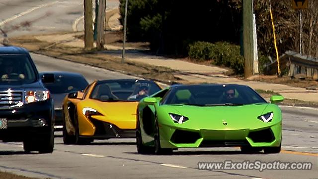 Lamborghini Aventador spotted in Atlanta, Georgia