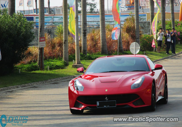 Ferrari F12 spotted in Jakarta, Indonesia