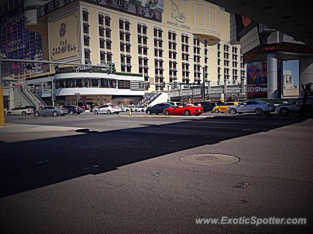 Ferrari California spotted in Las Vegas, Nevada