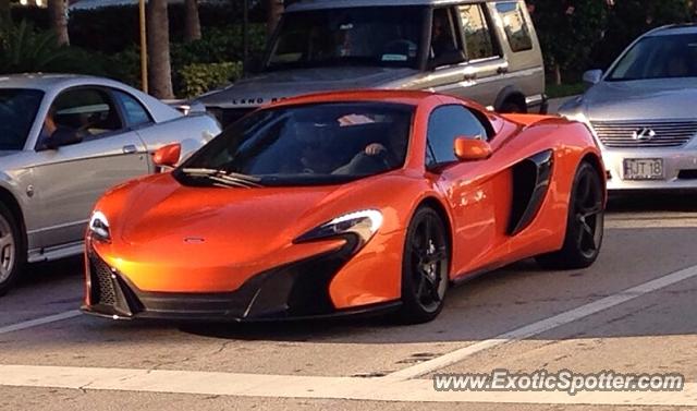 Mclaren 650S spotted in Miami, Florida