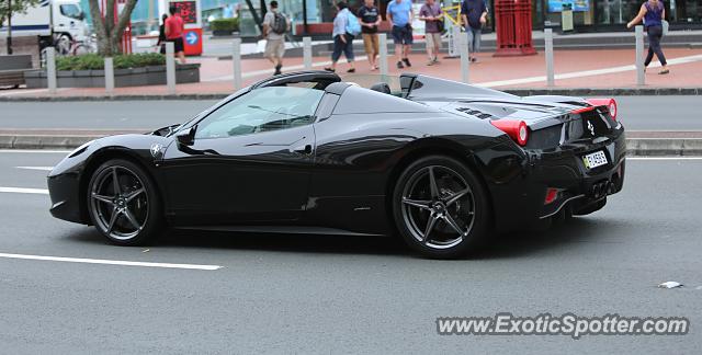 Ferrari 458 Italia spotted in Auckland, New Zealand