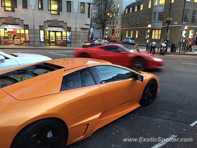 Lamborghini Murcielago spotted in London, United Kingdom