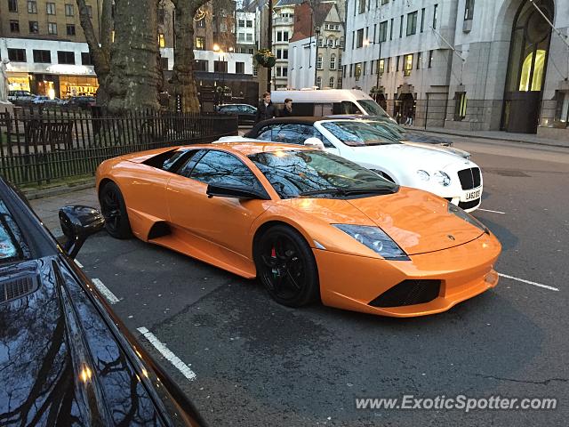 Lamborghini Murcielago spotted in London, United Kingdom