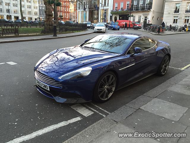 Aston Martin Vanquish spotted in London, United Kingdom