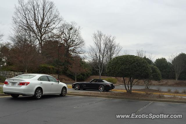 Mercedes SLS AMG spotted in Duluth, Georgia