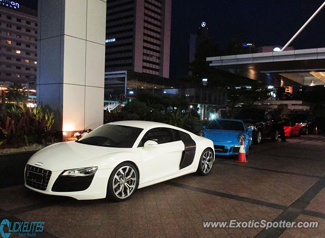 Audi R8 spotted in Jakarta, Indonesia