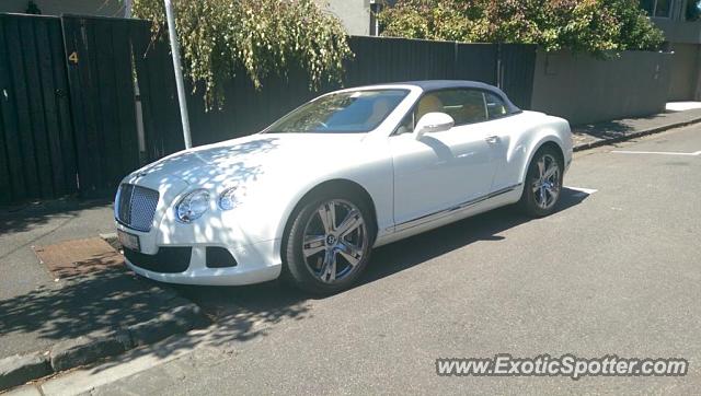 Bentley Continental spotted in Melbourne, Australia