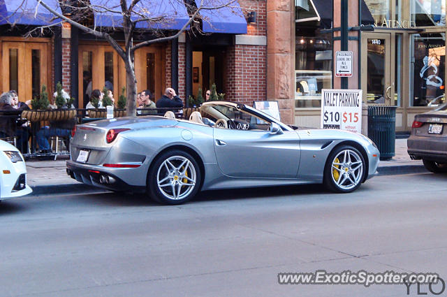 Ferrari California spotted in Denver, Colorado