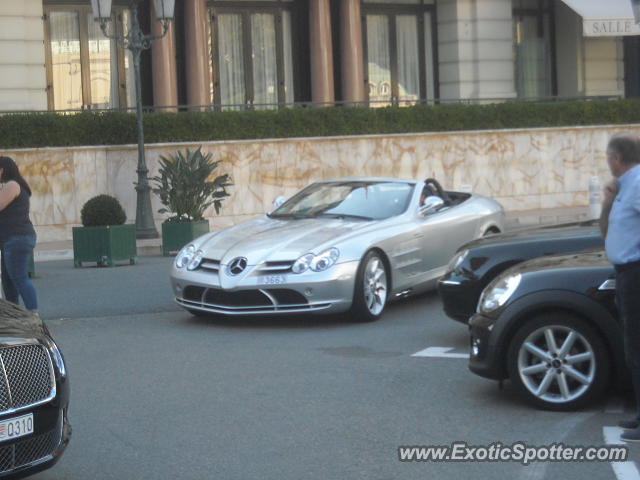 Mercedes SLR spotted in Monte Carlo, Monaco