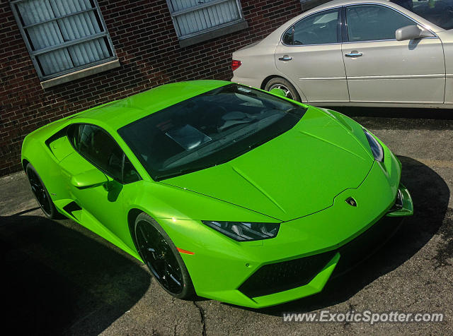 Lamborghini Huracan spotted in Columbus, Ohio