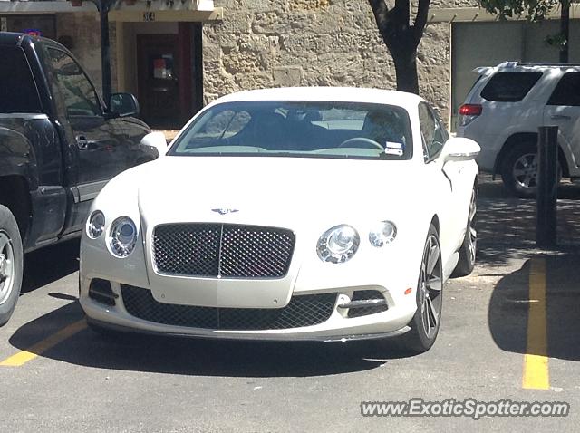 Bentley Continental spotted in San Antonio, Texas