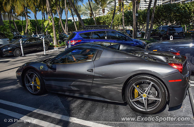 Ferrari 458 Italia spotted in Bal Harbour, Florida