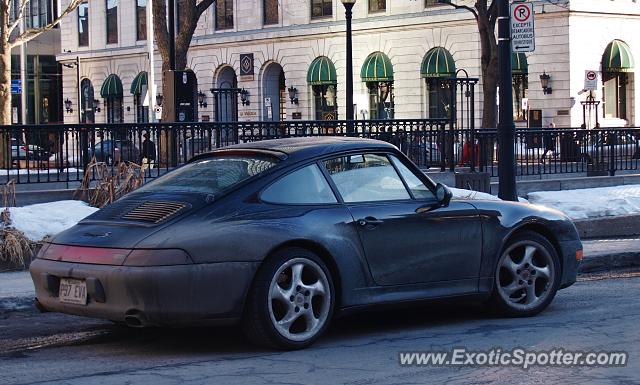 Porsche 911 spotted in Montreal, Canada