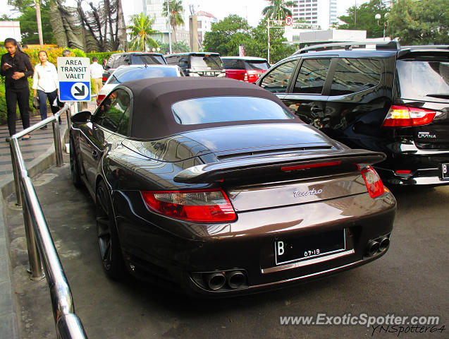 Porsche 911 Turbo spotted in Jakarta, Indonesia