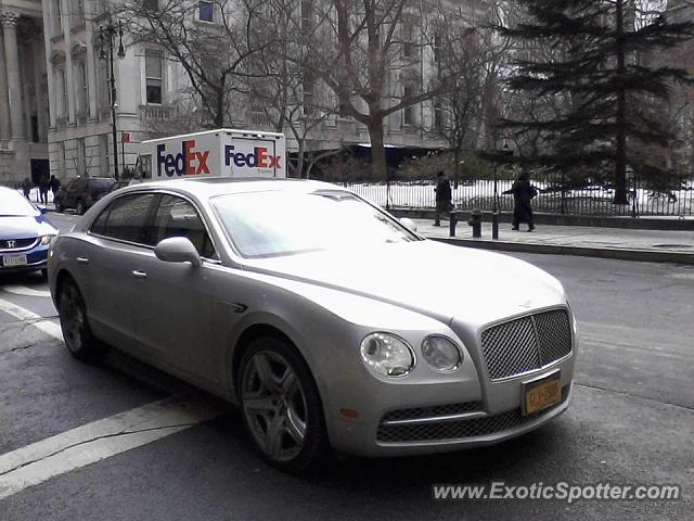 Bentley Continental spotted in Manhattan, New York