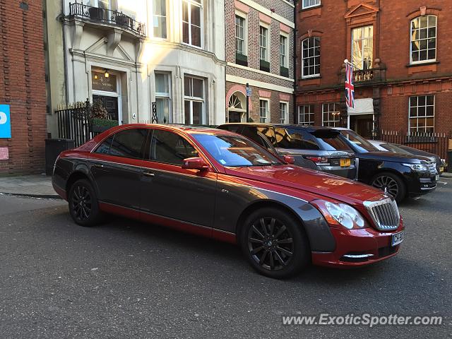 Mercedes Maybach spotted in London, United Kingdom