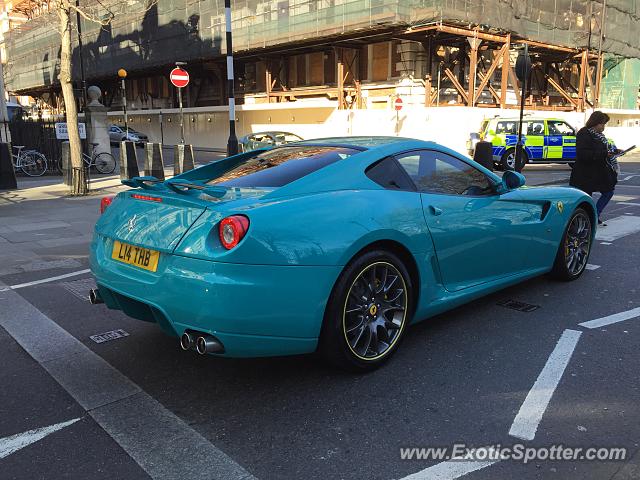 Ferrari 599GTB spotted in London, United Kingdom