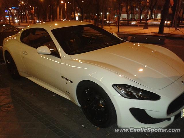 Maserati GranTurismo spotted in Madrid, Spain