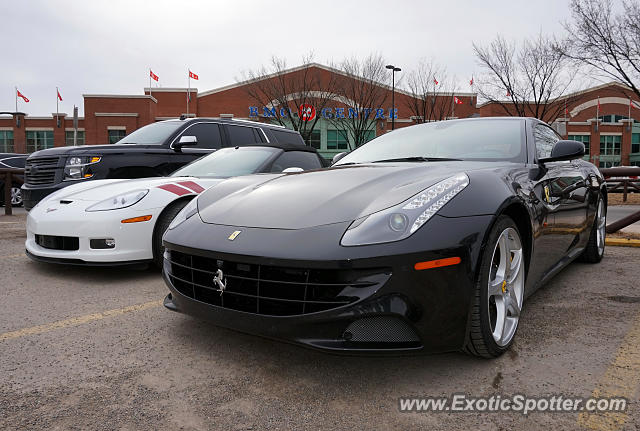 Ferrari FF spotted in Calgary, Canada