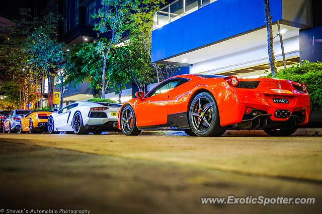 Lamborghini Gallardo spotted in Kuala Lumpur, Malaysia