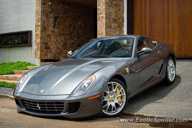 Ferrari 599GTB spotted in Brasilia, Brazil