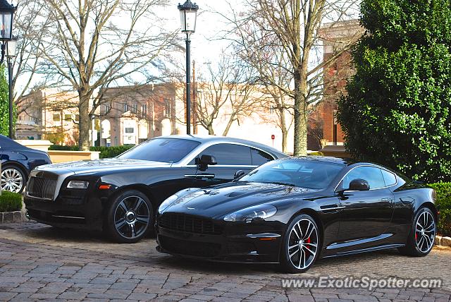 Aston Martin DBS spotted in Atlanta, Georgia