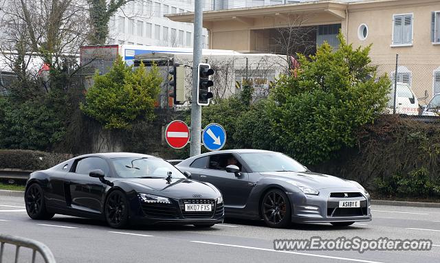 Audi R8 spotted in Geneva, Switzerland