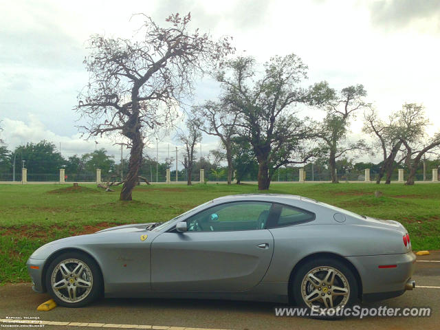 Ferrari 612 spotted in Brasilia, Brazil