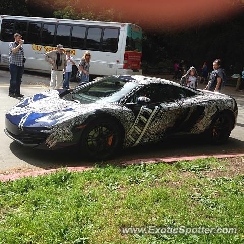 Mclaren MP4-12C spotted in San Francisco, California