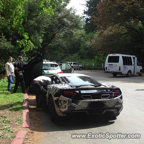 Mclaren MP4-12C spotted in San Francisco, California