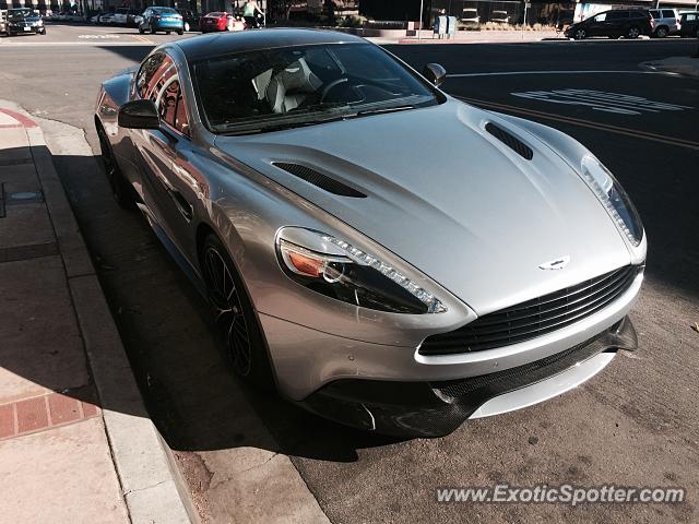 Aston Martin Vanquish spotted in La Jolla, California